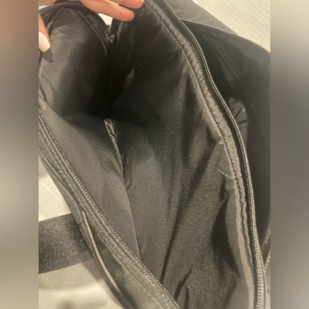 Coach Black Nylon Laptop Bag with Adjustable Strap